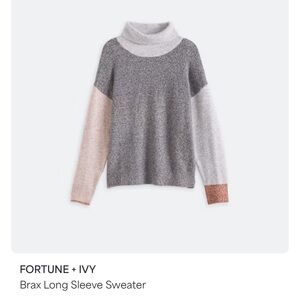 NWT Fortune + Ivy Gray Sweater Stitchfix